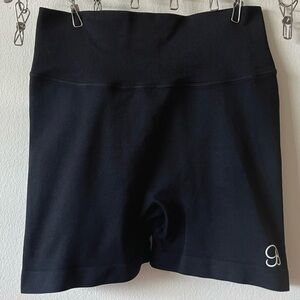 Bombshell Sportswear | V Back Shorts | Black | Small
